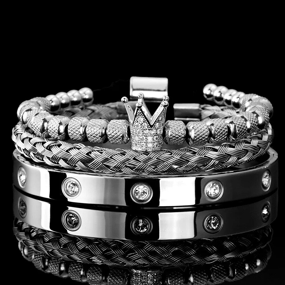 Diamond Roman Bracelets - Yatta's