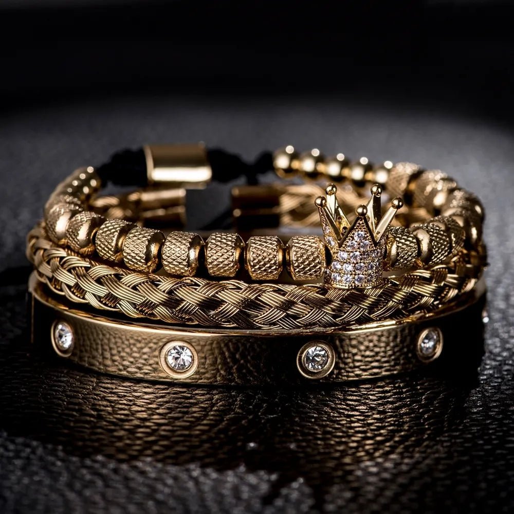 Diamond Roman Bracelets - Yatta's