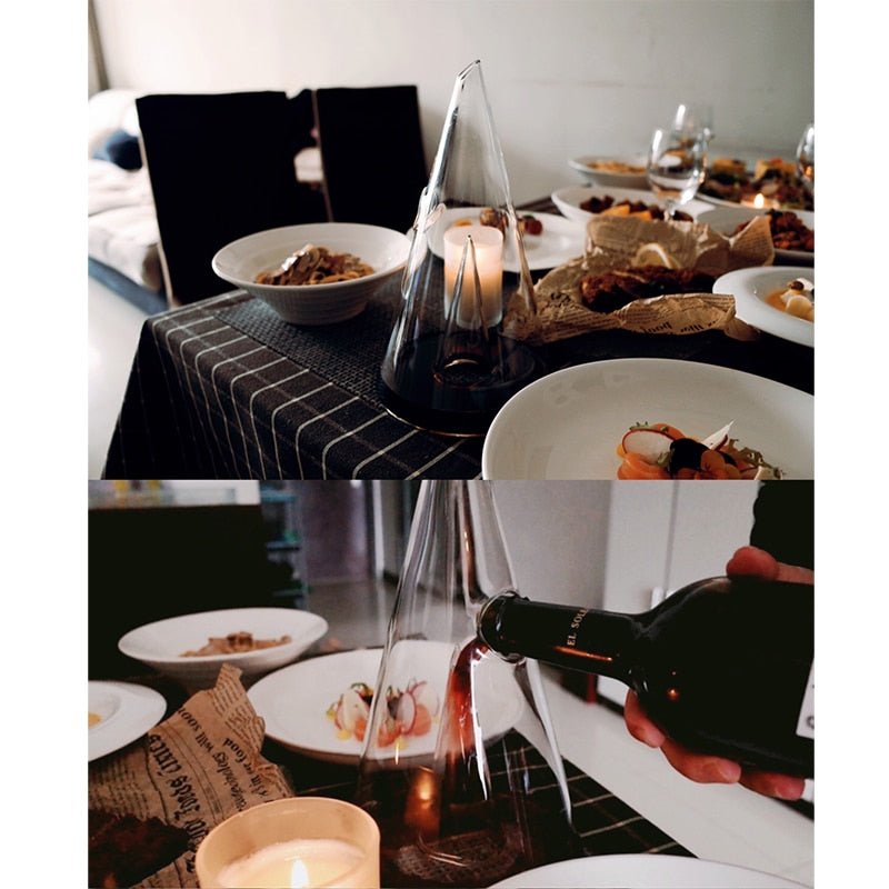 Transparent Wine Decanter - Yatta's