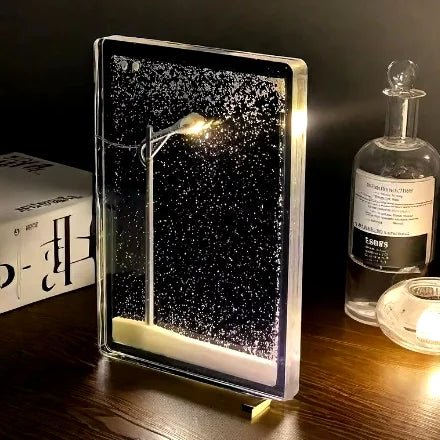 DIY Snowy Night Street Lamp Kit - Yatta's