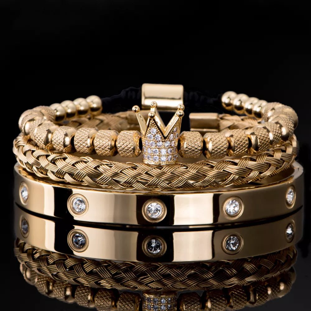 Diamond Roman Bracelets - Yatta's